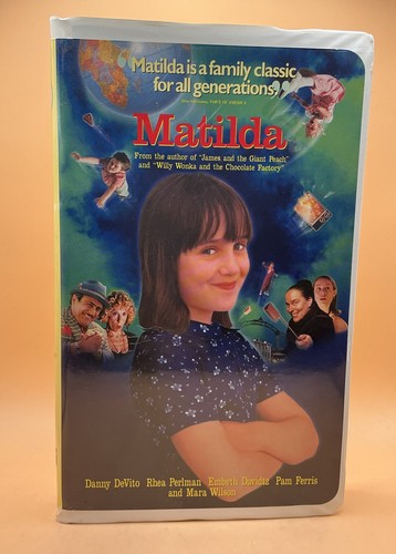 Matilda vhs 1996 - matilda, clamshell