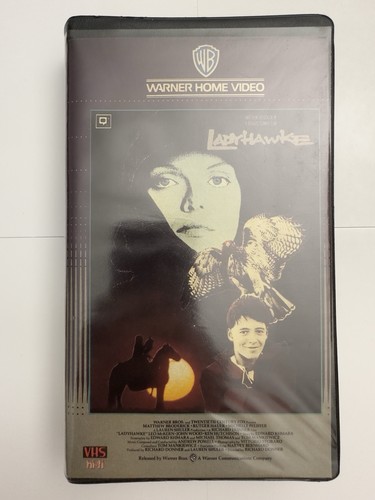 Ladyhawke vhs 1985 warner - ladyhawke,